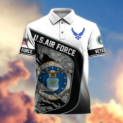 Premium US Veterans Polo Shirt, Gifts For Veterans Day, Gifts For Dad, Gifts For Husband Veteran