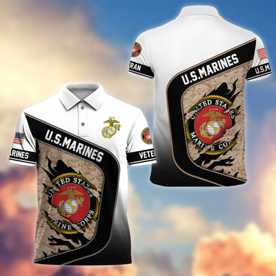 Premium US Veterans Polo Shirt, Gifts For Veterans Day, Gifts For Dad, Gifts For Husband Veteran