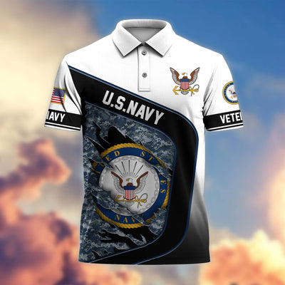 Premium US Veterans Polo Shirt, Gifts For Veterans Day, Gifts For Dad, Gifts For Husband Veteran