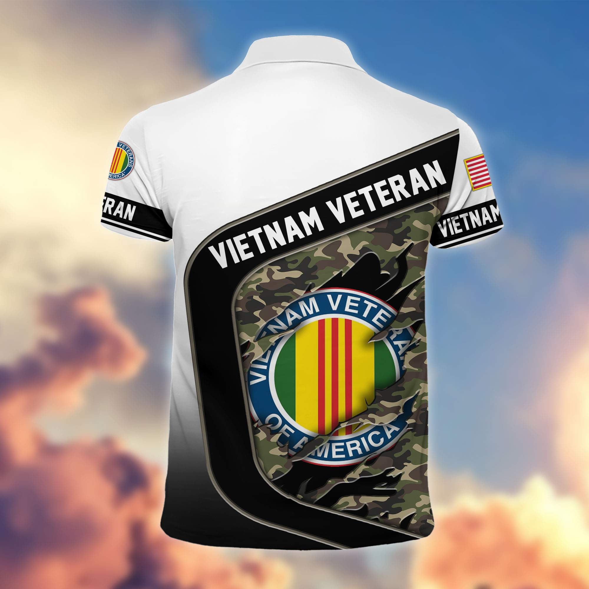 Premium US Veterans Polo Shirt, Gifts For Veterans Day, Gifts For Dad, Gifts For Husband Veteran