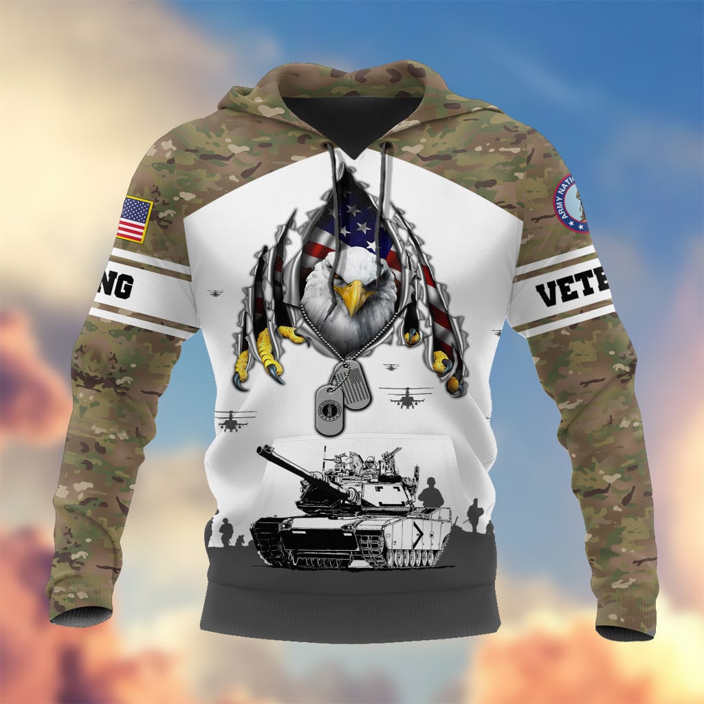Premium Proudly Served US Veteran Hoodie, Gifts For Veterans Day, Gifts For Dad, Gifts For Husband