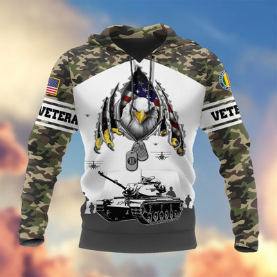 Premium Proudly Served US Veteran Hoodie, Gifts For Veterans Day, Gifts For Dad, Gifts For Husband