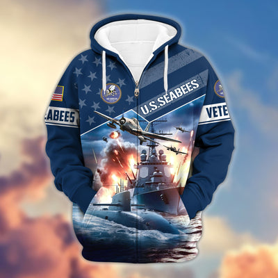 Premium Proudly Served US Veterans Zip Hoodie, Gifts For Veterans Day, Gifts For Dad, Gifts For Husband
