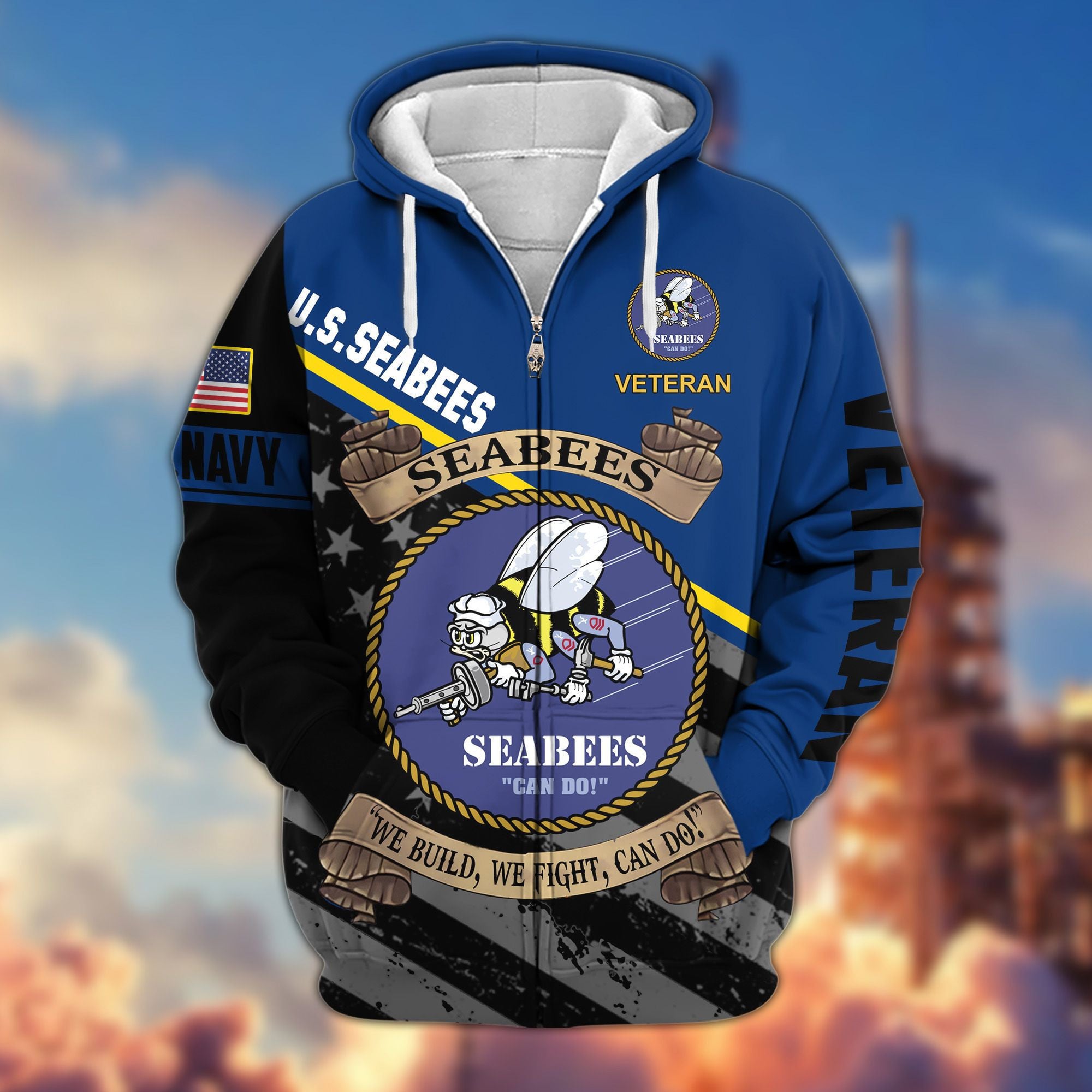 Premium All Gave Some Some Gave All US Veterans Zip Hoodie, Gifts For Veterans Day
