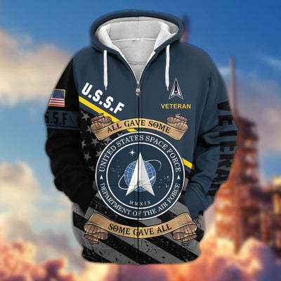 Premium All Gave Some Some Gave All US Veterans Zip Hoodie, Gifts For Veterans Day