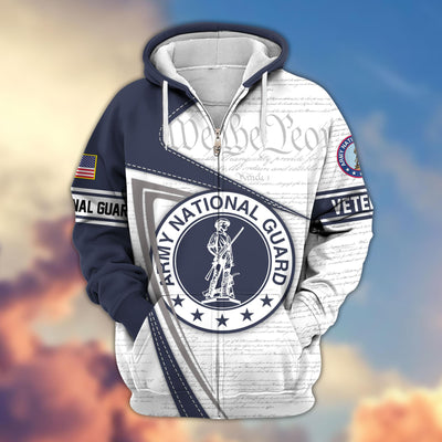 Premium Proudly Served US Veterans Zip Hoodie, Gifts For Veterans Day, Gifts For Dad, Gifts For Husband
