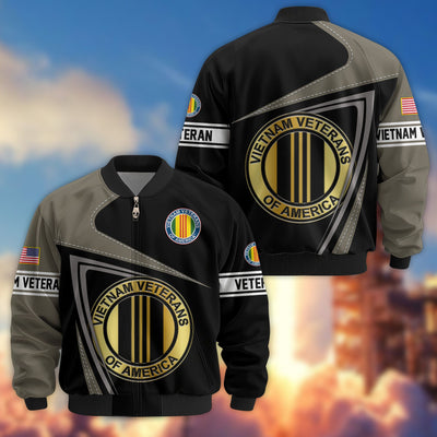 Premium US Veterans Bomber Jacket, Gifts For US Veterans, Gifts For Veterans Day