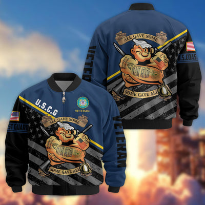 Premium US Veterans Bomber Jacket, Gifts For US Veterans, Gifts For Veterans Day