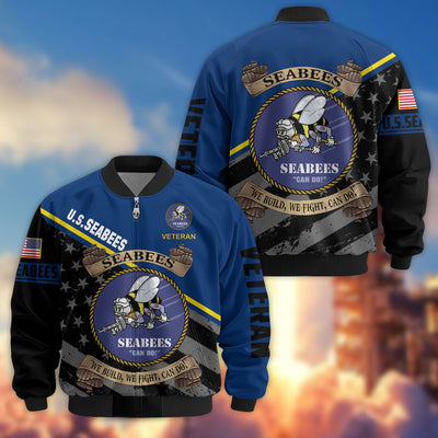 Premium US Veterans Bomber Jacket, Gifts For US Veterans, Gifts For Veterans Day