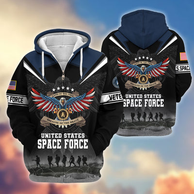 Premium Honoring All Who Served US Veterans Zip Hoodie, Gifts For US Veterans, Gifts For Veterans Day
