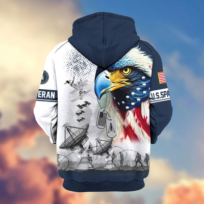 Premium US Veterans Zip Hoodie, Gifts For US Veterans, Gifts For Veterans Day
