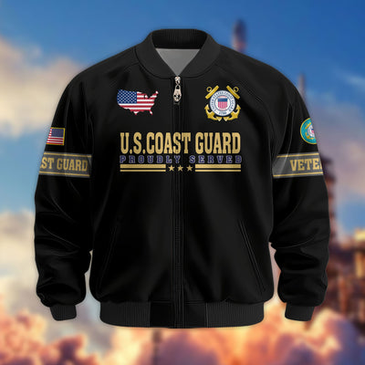 Premium Son Of America US Veterans Bomber Jacket, Gifts For US Veterans, Gifts For Veterans Day