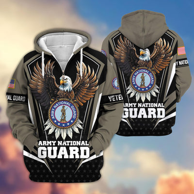 Premium US Veterans Zip Hoodie, Gifts For US Veterans, Gifts For Veterans Day