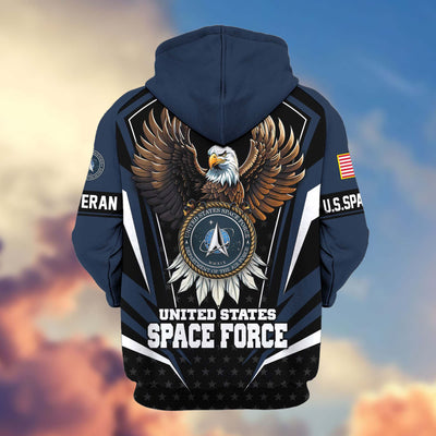 Premium US Veterans Zip Hoodie, Gifts For US Veterans, Gifts For Veterans Day