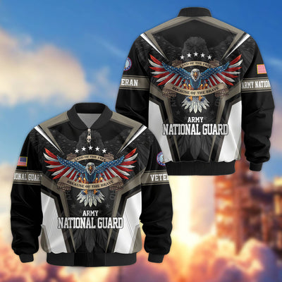 Premium US Veterans Bomber Jacket, Gifts For US Veterans, Gifts For Veterans Day