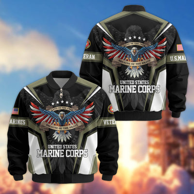 Premium US Veterans Bomber Jacket, Gifts For US Veterans, Gifts For Veterans Day