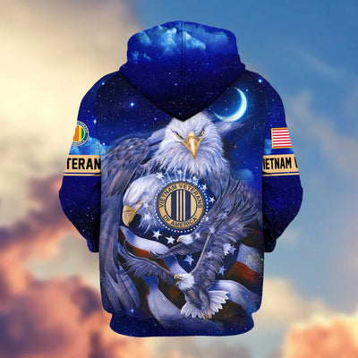 Premium US Veterans Zip Hoodie, Gifts For US Veterans