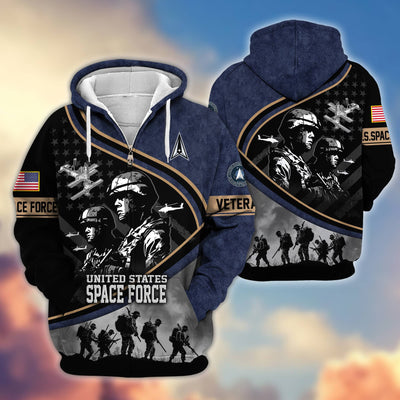 Premium Honoring All Who Served US Veterans Zip Hoodie, Gifts For US Veterans