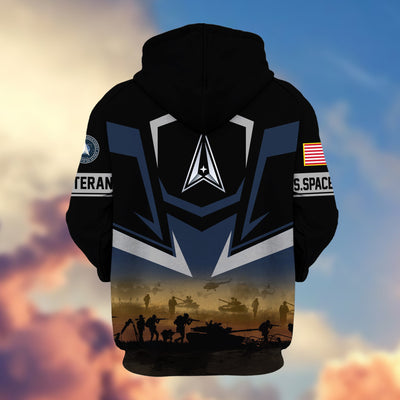 Premium Proudly Served US Veterans Zip Hoodie, Gifts For US Veterans
