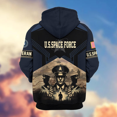 Premium Proudly Served US Veterans Zip Hoodie, Gifts For US Veterans