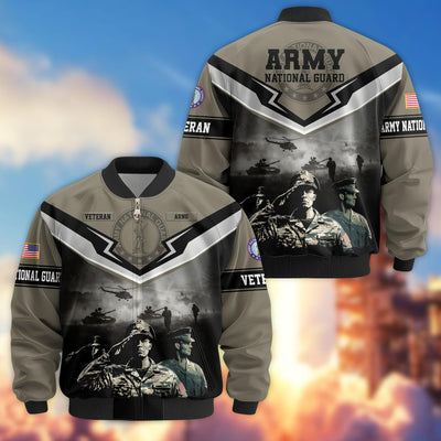 Premium Honoring All Who Served US Veterans Bomber Jacket, Gifts For US Veterans