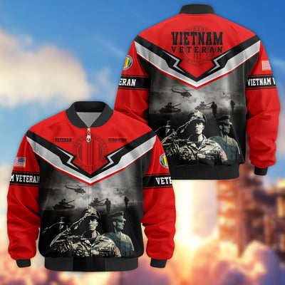 Premium Honoring All Who Served US Veterans Bomber Jacket, Gifts For US Veterans