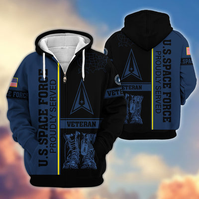 Premium US Veterans Zip Hoodie, Gifts For US Veterans Gifts On Father's Day, Armed Force Day, Independence Day, Veterans Day.