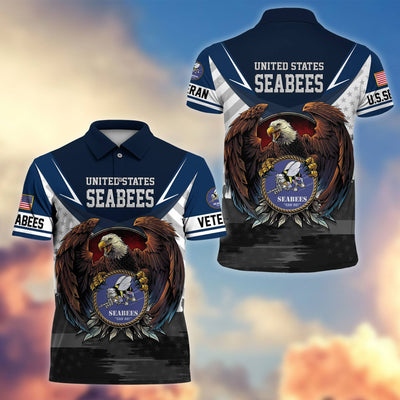 Premium US Veterans Polo Shirt, Gifts For US Veterans, Gifts On Father's Day, Armed Force Day, Independence Day, Veterans Day.