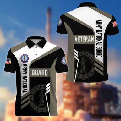Premium US Veterans Polo Shirt, Gifts For Dad, For Husband, Gifts For US Veterans, Gifts On Father's Day, Independence Day, Veterans Day.