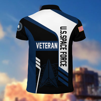 Premium US Veterans Polo Shirt, Gifts For Dad, For Husband, Gifts For US Veterans, Gifts On Father's Day, Independence Day, Veterans Day.