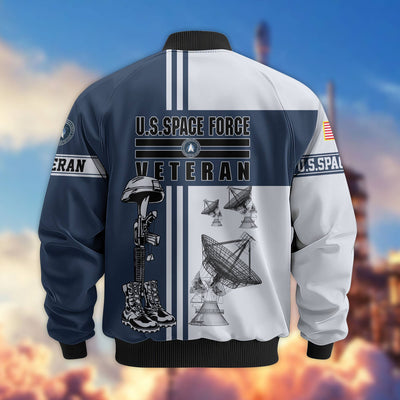 Premium US Veterans Bomber Jacket, Gifts For Dad, Gifts For US Veterans, Gifts For US Veterans, Gifts On Father's Day, Independence Day, Veterans Day.