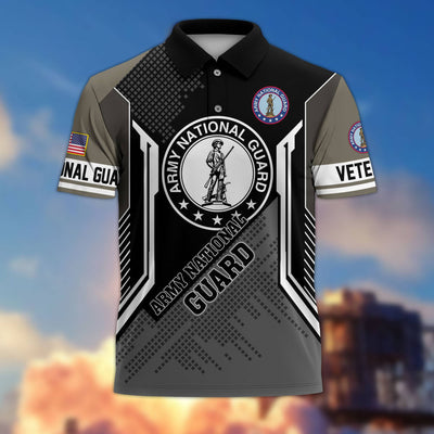 Premium US Veterans Polo Shirt, Gifts For Dad, For Husband, Gifts For US Veterans, Gifts On Father's Day, Independence Day, Veterans Day.
