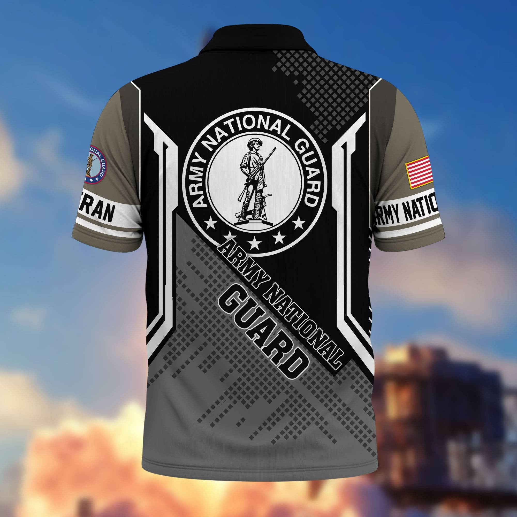 Premium US Veterans Polo Shirt, Gifts For Dad, For Husband, Gifts For US Veterans, Gifts On Father's Day, Independence Day, Veterans Day.