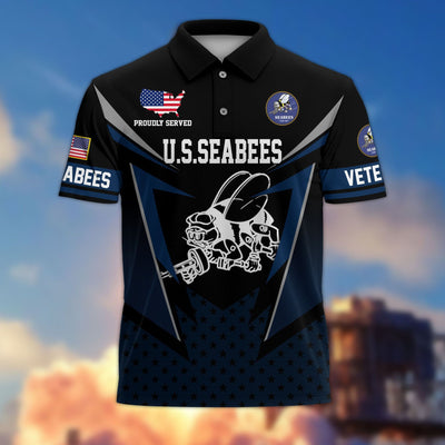 Premium US Veterans Polo Shirt, Gifts For US Veterans, Gifts On Father's Day, Independence Day, Armed Forces Day, Veterans Day.
