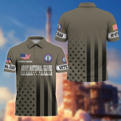Premium US Veterans Polo Shirt, Gifts For US Veterans, Gifts On Father's Day, Independence Day, Armed Forces Day, Veterans Day.