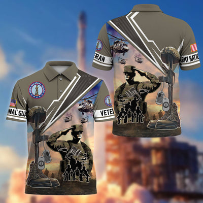 Premium US Veterans Polo Shirt, Gifts For US Veterans, Gifts On Father's Day, Independence Day, Armed Forces Day, Veterans Day.