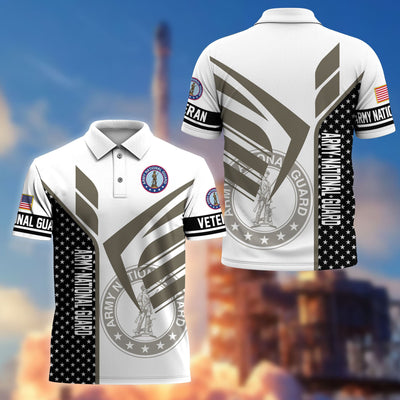 Premium US Veterans Polo Shirt, Gifts For US Veterans, Gifts On Father's Day, Independence Day, Armed Forces Day, Veterans Day.