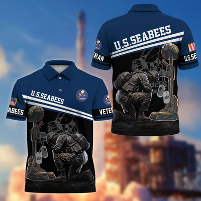 Premium US Veterans Polo Shirt, Gifts For US Veterans, Gifts On Father's Day, Independence Day, Armed Forces Day, Veterans Day.
