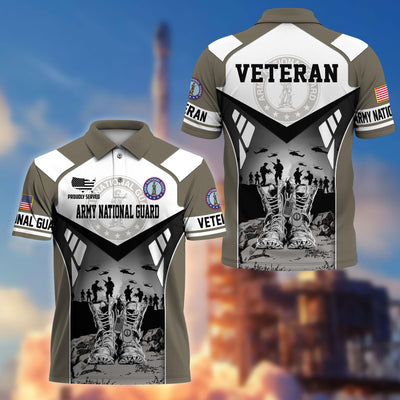 Premium US Veterans Polo Shirt, Gifts For US Veterans, Gifts On Father's Day, Independence Day, Armed Forces Day, Veterans Day.