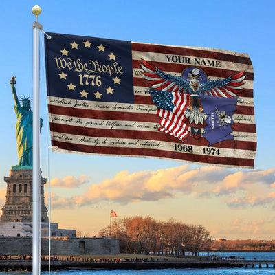 Premium Custom US Seabees Grommet Flag, Gift For Seabees Veteran, Best Gifts On Father's Day, Memorial Day, Independence Day, Veterans Day.
