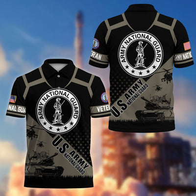 Premium US Veterans Polo Shirt, Gifts For US Veterans, Gifts On Father's Day, Independence Day, Armed Forces Day, Veterans Day.