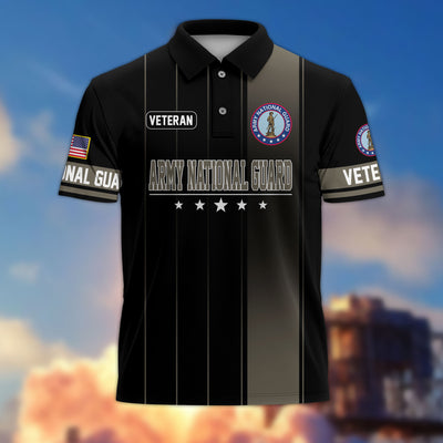 Premium US Veterans Polo Shirt, Gifts For US Veterans, Gifts On Father's Day, Independence Day, Armed Forces Day, Veterans Day.
