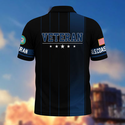 Premium US Veterans Polo Shirt, Gifts For US Veterans, Gifts On Father's Day, Independence Day, Armed Forces Day, Veterans Day.