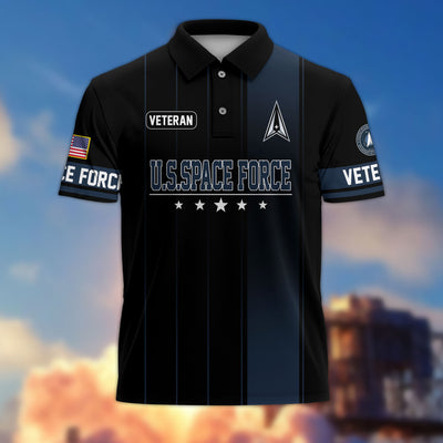 Premium US Veterans Polo Shirt, Gifts For US Veterans, Gifts On Father's Day, Independence Day, Armed Forces Day, Veterans Day.