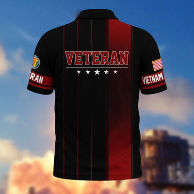 Premium US Veterans Polo Shirt, Gifts For US Veterans, Gifts On Father's Day, Independence Day, Armed Forces Day, Veterans Day.