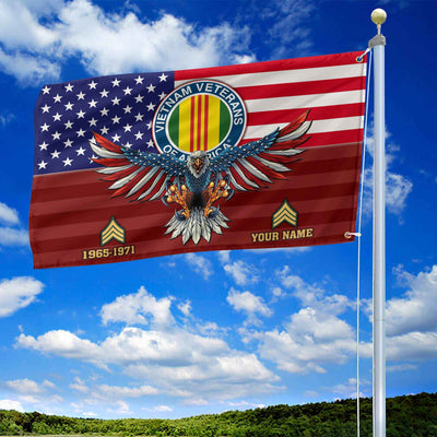 Premium Custom Vietnam Veteran Grommet Flag, Gifts For Vietnam Veteran, Gifts For Dad, For Husband, Best Gifts On Father's Day, Armed Forces Day, Independence Day, Veterans Day.