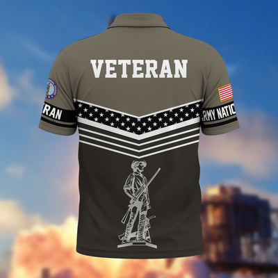 Premium US Veterans Polo Shirt, Gifts For US Veterans, Gifts For Dad, For Husband, Best Gifts On Father's Day, Armed Forces Day, Independence Day, Veterans Day.