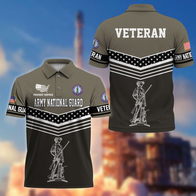Premium US Veterans Polo Shirt, Gifts For US Veterans, Gifts For Dad, For Husband, Best Gifts On Father's Day, Armed Forces Day, Independence Day, Veterans Day.