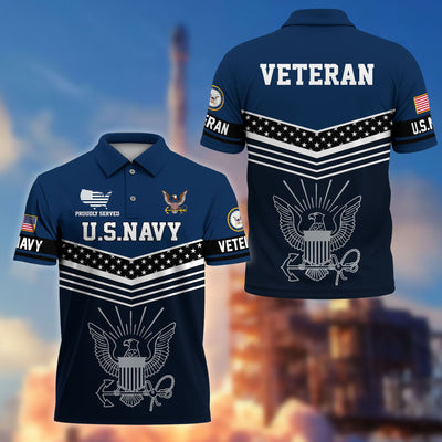 Premium US Veterans Polo Shirt, Gifts For US Veterans, Gifts For Dad, For Husband, Best Gifts On Father's Day, Armed Forces Day, Independence Day, Veterans Day.