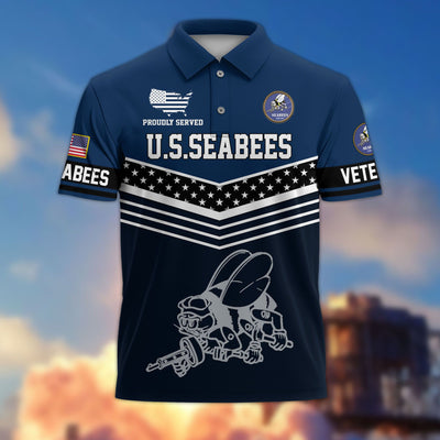 Premium US Veterans Polo Shirt, Gifts For US Veterans, Gifts For Dad, For Husband, Best Gifts On Father's Day, Armed Forces Day, Independence Day, Veterans Day.